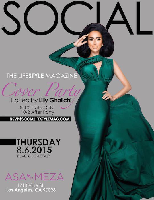 Our Official Cover Party Hosted by Lilly Ghalichi
