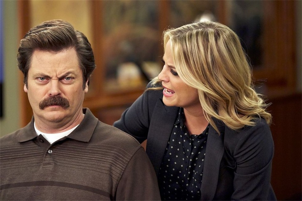 Ron and Leslie - "Parks And Recreation"