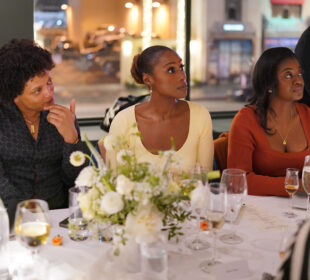 Issa Rae Stunning While Hosting Dinner with Haute Living